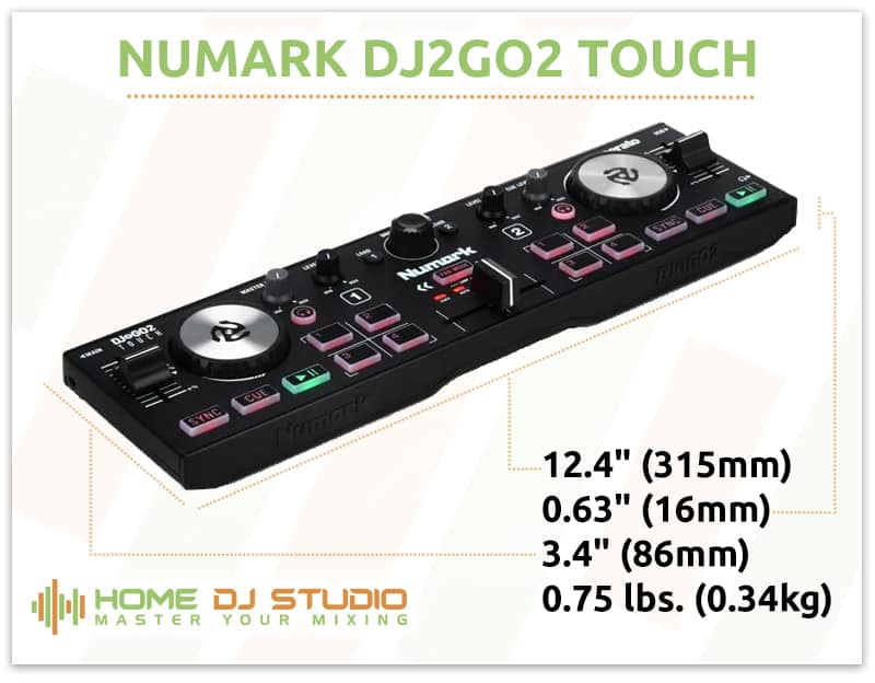 Numark DJ2GO2 Touch Review [2025] - Cheap Controller For New DJs